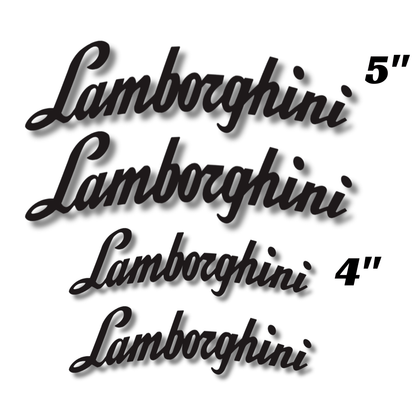 Lamborghini Logo Vinyl Decal for Performance Brake Calipers Kit - sku-50888839725188-sku-50888839757956-sku-50888899887236-sku-50888899920004-sku-50888899952772-  DRIVEN - 2