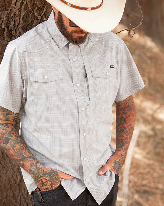 Deke SS Shirt - Storm Grey - OMWS325002SE01-OMWS325002SE02-OMWS325002SE03-OMWS325002SE04-OMWS325002SE05-  DRIVEN - 2
