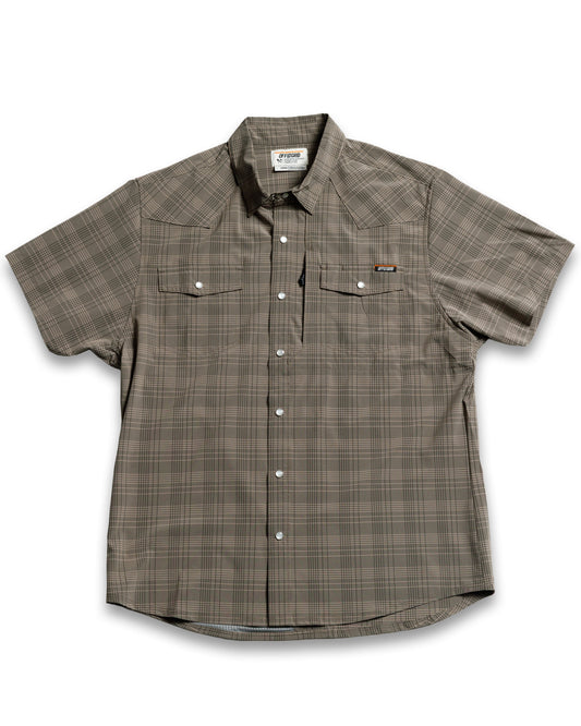 Deke SS Shirt - Beluga Brown - OMWS325002BB01-OMWS325002BB02-OMWS325002BB03-OMWS325002BB04-OMWS325002BB05-  DRIVEN - 1