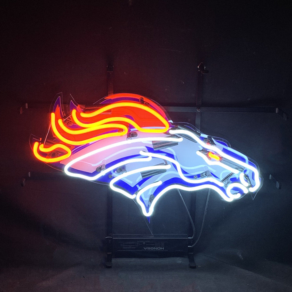 Denver Broncos Horse Neon Signs Light - ME957-  DRIVEN - 3