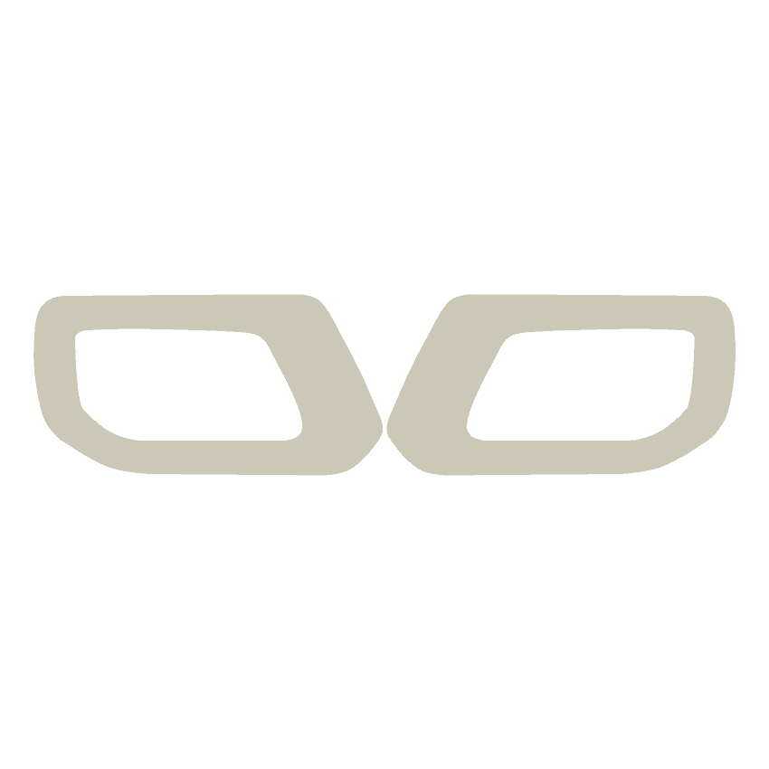 Solid Color Interior Door Handle Overlays (Printed Series) - 2021+ Bronco - 21BRNINTHANDLE-MB-21BRNINTHANDLE-GB-21BRNINTHANDLE-WHM-21BRNINTHANDLE-WHG-21BRNINTHANDLE-AMBM-  DRIVEN - 26