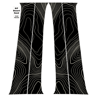 Topo B Pillar Overlays - 2016-2023 Tacoma Double Cab - 16TACOBPILLAR-ARG-16TACOBPILLAR-CBNG-16TACOBPILLAR-CG-16TACOBPILLAR-DS-16TACOBPILLAR-RR-  DRIVEN - 15