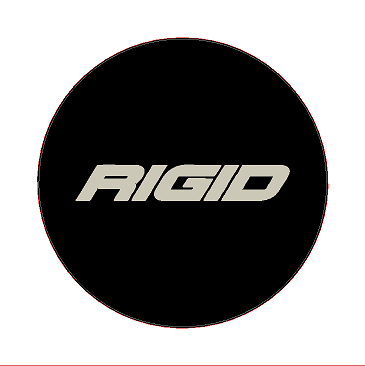 Rigid 360 Series 4" Light Cover Overlays - Universal - RIGID3604S-RR-RIGID3604S-CAC-RIGID3604S-CG-RIGID3604S-CODE-RIGID3604S-DS-  DRIVEN - 3