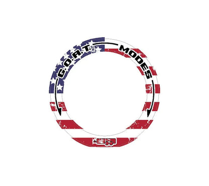 Drive Mode to GOAT Mode Dial Ring Overlay - 2024+ Ranger - 24RANGERGOAT-375C-24RANGERGOAT-BBO-24RANGERGOAT-A51-24RANGERGOAT-CG-24RANGERGOAT-CBNG-  DRIVEN - 6