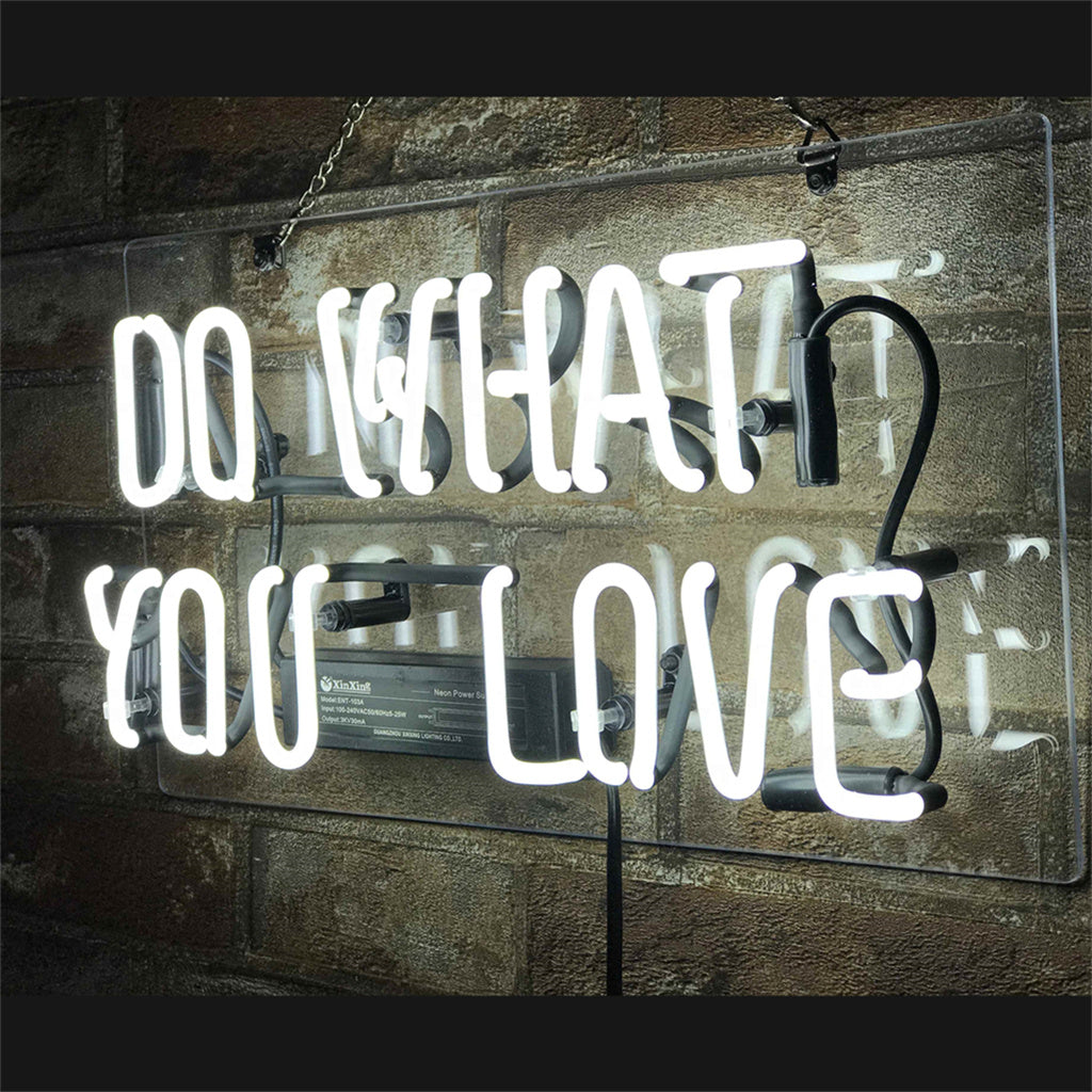 Do What You Love Neon Signs - TN105-  DRIVEN - 2
