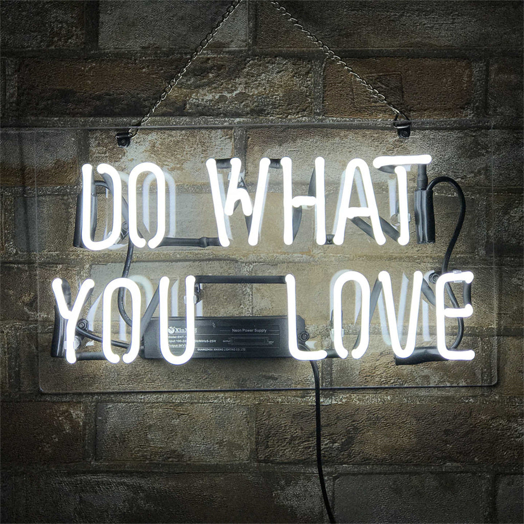 Do What You Love Neon Signs - TN105-  DRIVEN - 1