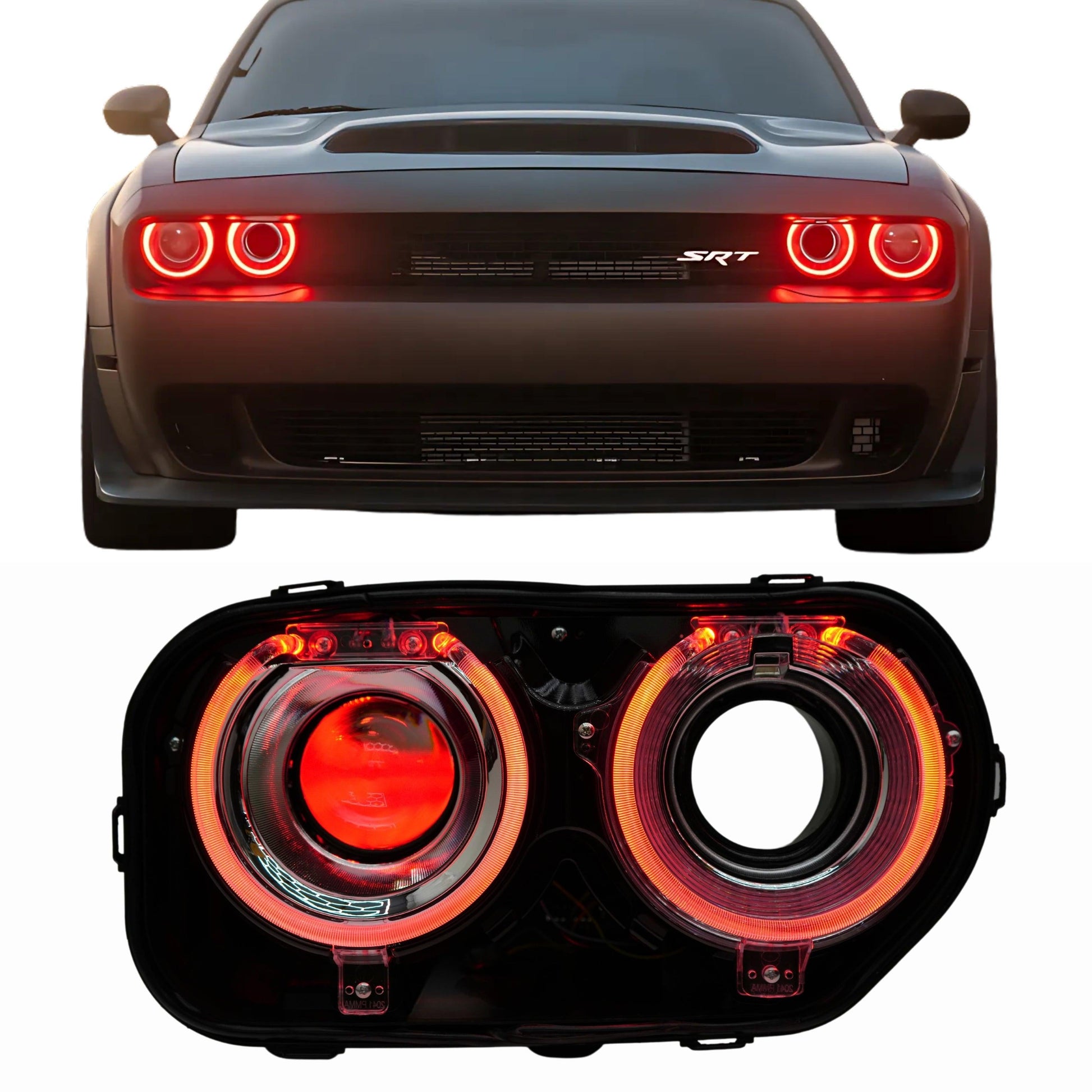 Dodge Challenger RGBW DRL Boards (2015-2024) - E7 | A12 | P2   - BX1-E7 | C15 | A12 | P2   - BX3-E7 | E1 | A12 | P2   - BX3-E7 | E1 | C15 | A12 | P2   - BX4-  DRIVEN - 1