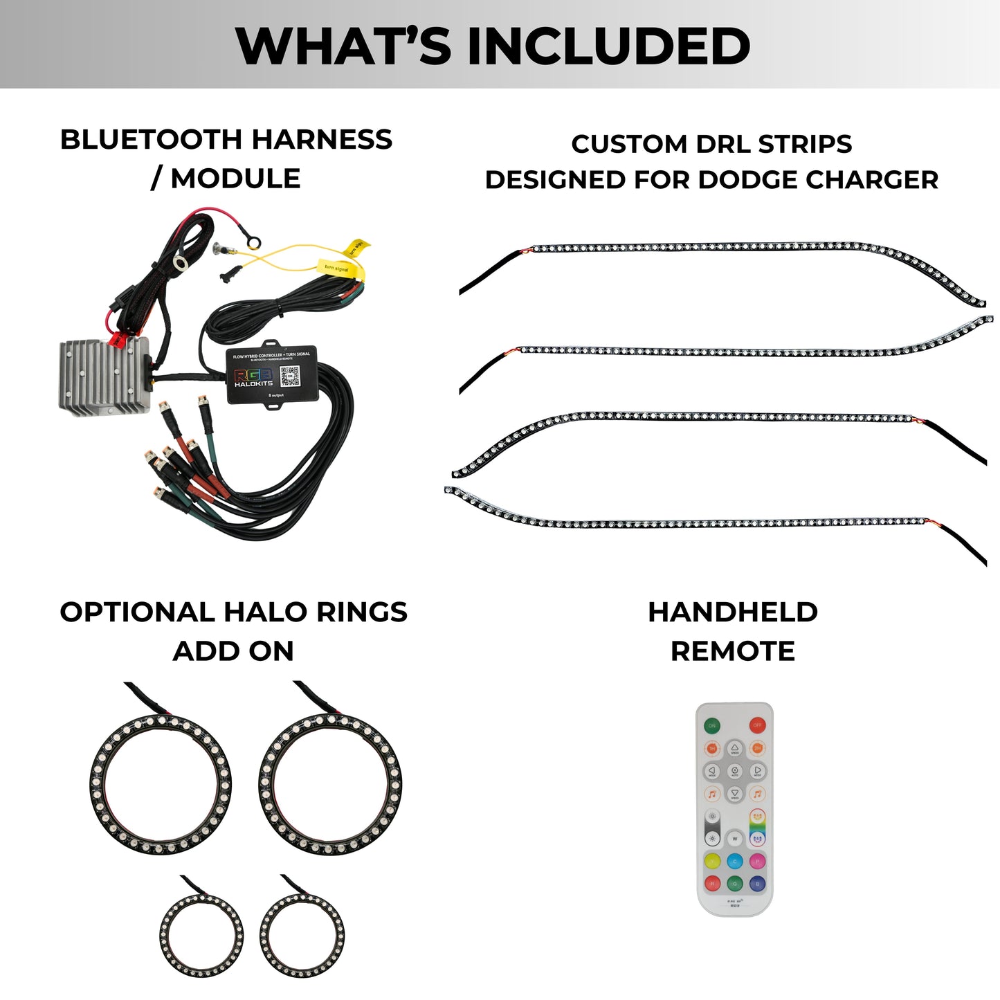 Dodge Charger Flow Series DRL Boards (2015-2024) - E18 | A21 | P2   - BX12-E18 | B10 | A23 | A21 | P2   - BX12-E18 | D17 | A23 | A21 | P2   - BX12-E18 | D14 | A23 | A21 | P2   - BX12-E18 | B13 | A21 | P2   - BX12-  DRIVEN - 12