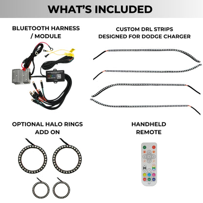 Dodge Charger Flow Series DRL Boards (2015-2024) - E18 | A21 | P2   - BX12-E18 | B10 | A23 | A21 | P2   - BX12-E18 | D17 | A23 | A21 | P2   - BX12-E18 | D14 | A23 | A21 | P2   - BX12-E18 | B13 | A21 | P2   - BX12-  DRIVEN - 12