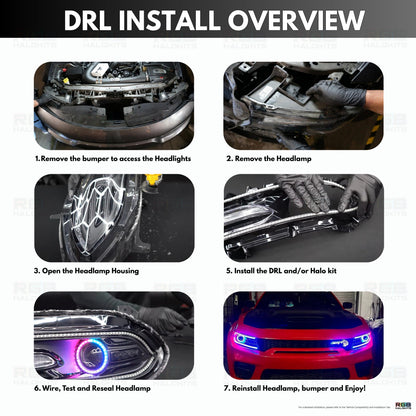 Dodge Charger Flow Series DRL Boards 2.0 | Diffused LED (2015-2023) - E17 | A21 |P2   - BX12-E17 | B10 | B31 | A23 | A21 | P2   - BX12-E17 | B1 | B34 | A21 | P2   - BX12-E17 | B10 | B1 | B31 | B34 | A23 | A21 | P2   - BX12-  DRIVEN - 11
