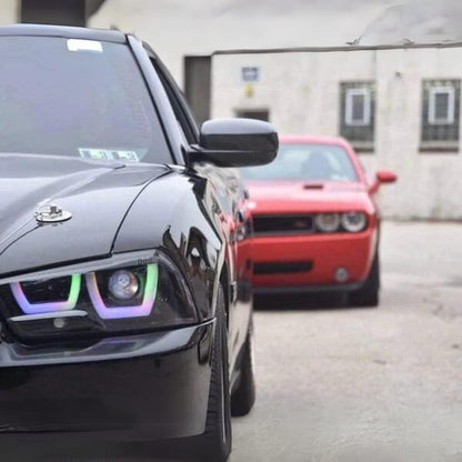 Dodge Charger Flow Series DRL Boards (for 2011-2014 Spec-D Headlights) - F19 | A20 | P2 -BX1-  DRIVEN - 16