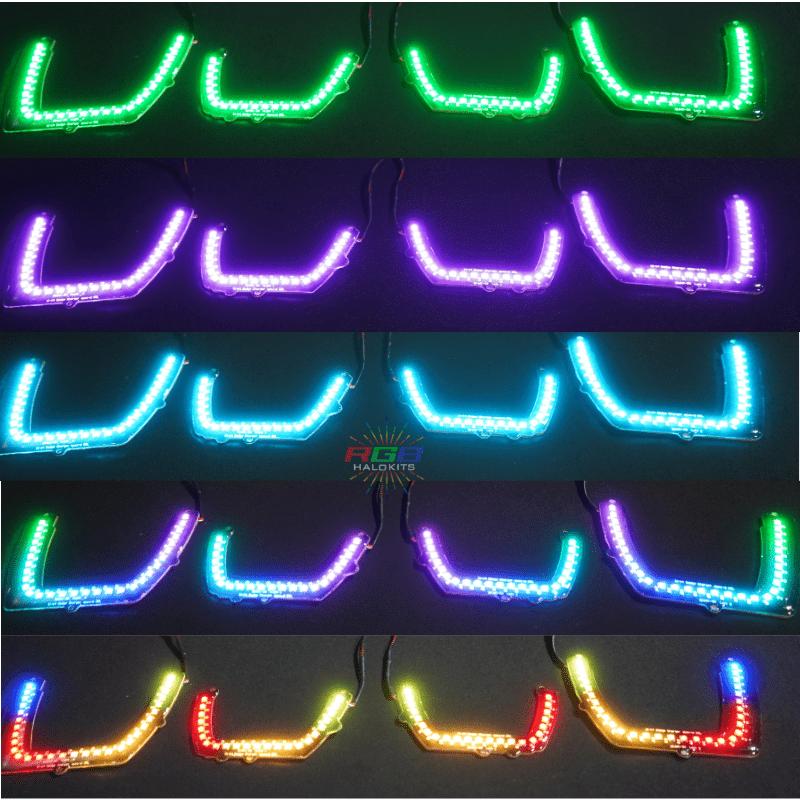 Dodge Charger Flow Series DRL Boards (for 2011-2014 Spec-D Headlights) - F19 | A20 | P2 -BX1-  DRIVEN - 17