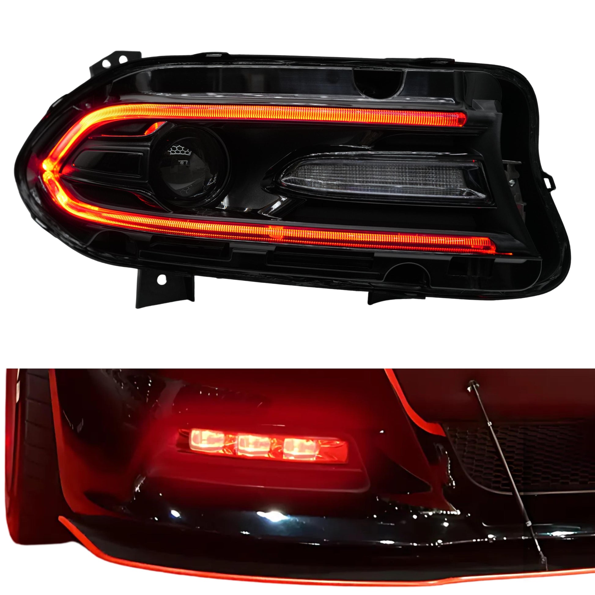 Dodge Charger RGBWA DRL Boards (2015-2023) - E12 | A12 | P2   - BX3-E12 | C15 | A12 | P2   - BX4-E12 | E11 | A12 | P2   - BX4-E12 | D16 | A12 | P2   - BX4-E12 | C18 | A12 | P2   - BX4-  DRIVEN - 16