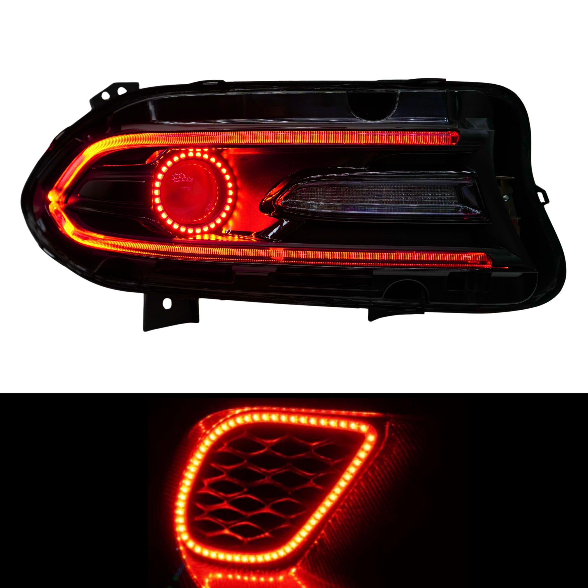 Dodge Charger RGBWA DRL Boards (2015-2023) - E12 | A12 | P2   - BX3-E12 | C15 | A12 | P2   - BX4-E12 | E11 | A12 | P2   - BX4-E12 | D16 | A12 | P2   - BX4-E12 | C18 | A12 | P2   - BX4-  DRIVEN - 20