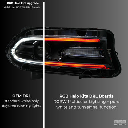 Dodge Charger RGBWA DRL Boards (2015-2023) - E12 | A12 | P2   - BX3-E12 | C15 | A12 | P2   - BX4-E12 | E11 | A12 | P2   - BX4-E12 | D16 | A12 | P2   - BX4-E12 | C18 | A12 | P2   - BX4-  DRIVEN - 3