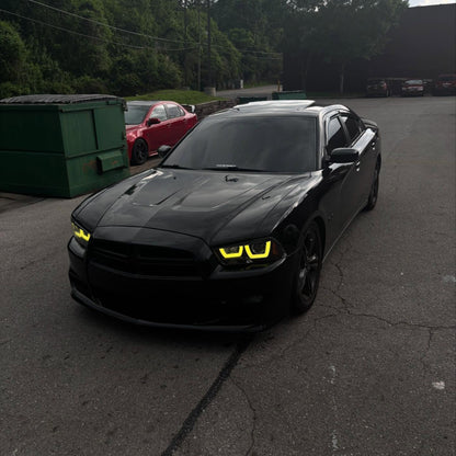 Dodge Charger Flow Series DRL Boards (for 2011-2014 Spec-D Headlights) - F19 | A20 | P2 -BX1-  DRIVEN - 12