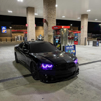 Dodge Charger Flow Series DRL Boards (for 2011-2014 Spec-D Headlights) - F19 | A20 | P2 -BX1-  DRIVEN - 19