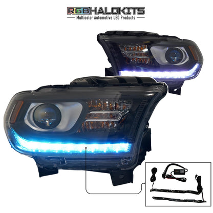 Dodge Durango Multicolor DRL Boards (2014-2020) - F28 | A19 | P2   - BX5-F28 | B13 | A19 | P2   - BX5-F27 | A11 | P2   - BX5-F27 | C19 | A11 | P2   - BX5-  DRIVEN - 11