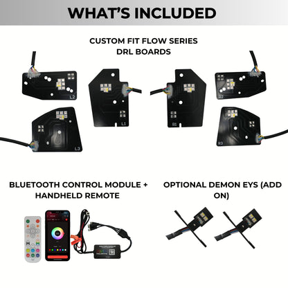 Ram 1500 / TRX RGBW DRL Boards (2019-2024) - G13 | A12 | P2   - BX1-G13 | E1x2 | A12 | P2   - BX3-  DRIVEN - 12