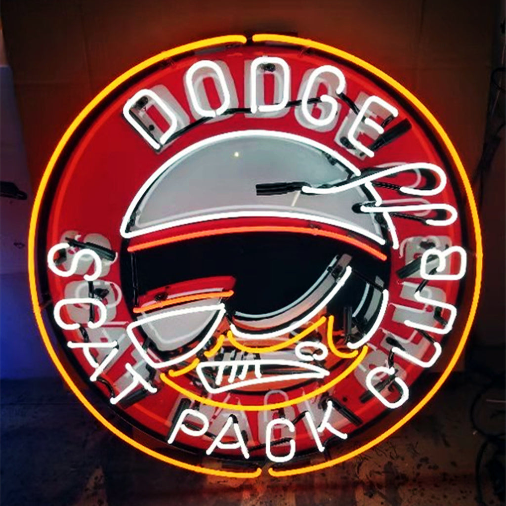 Dodge Scat Club Neon Signs - CN048-  DRIVEN - 1