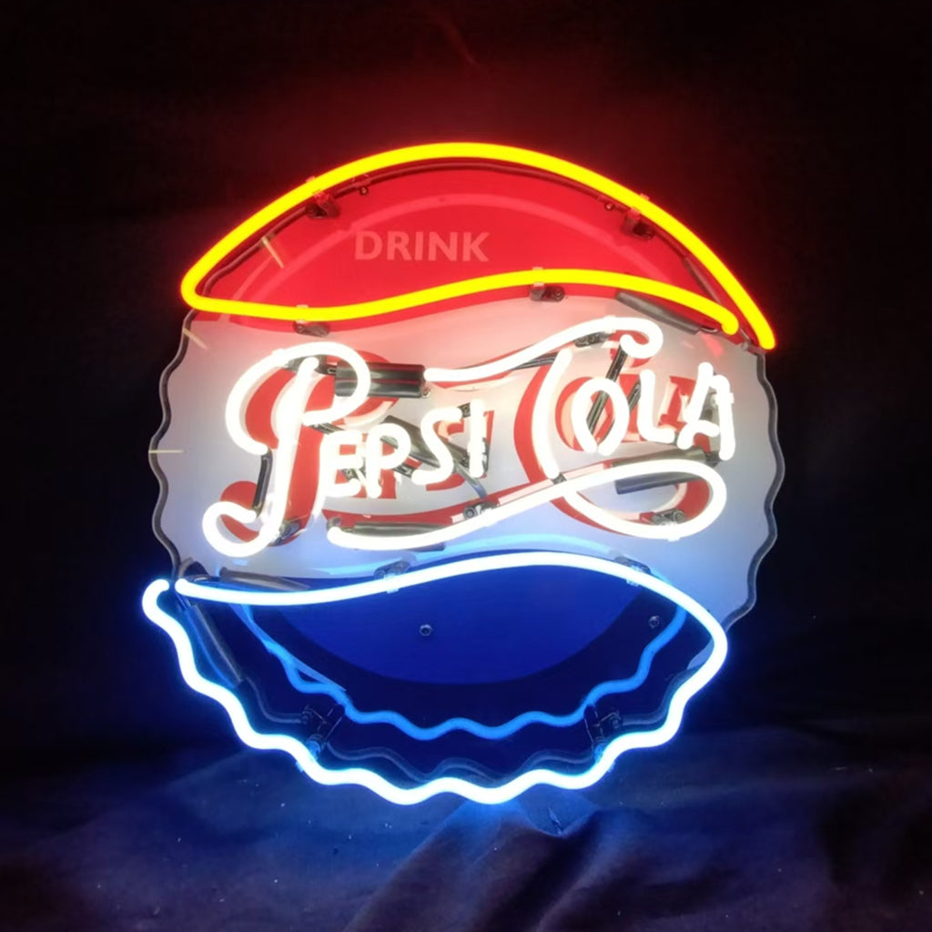 Drink Pepsi Cola Classic Logo Neon Signs - MA043-  DRIVEN - 1