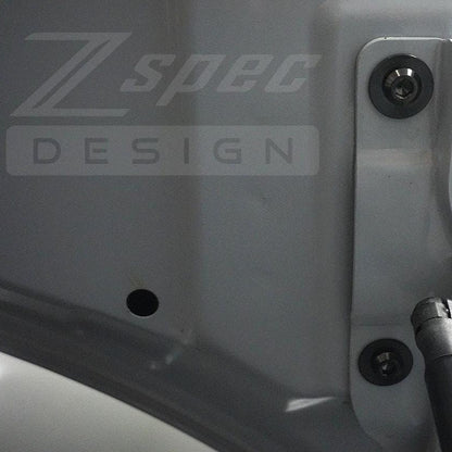 ZSPEC Hood Hinges Fasteners Kit for '18+ Stinger GT, Titanium - ZSD-760792-ZSD-760808-ZSD-760815-ZSD-760822-ZSD-760839-  DRIVEN - 1