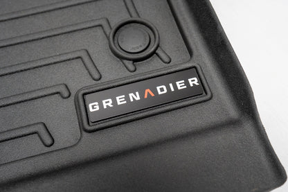 Grenadier Floor Mat Logo Insert (Etched Acrylic) - Universal - sku-51729148772671-UNIVERSALWT-GRENADIER-SI-UNIVERSALWT-GRENADIER-BK-UNIVERSALWT-GRENADIER-RD-  DRIVEN - 3