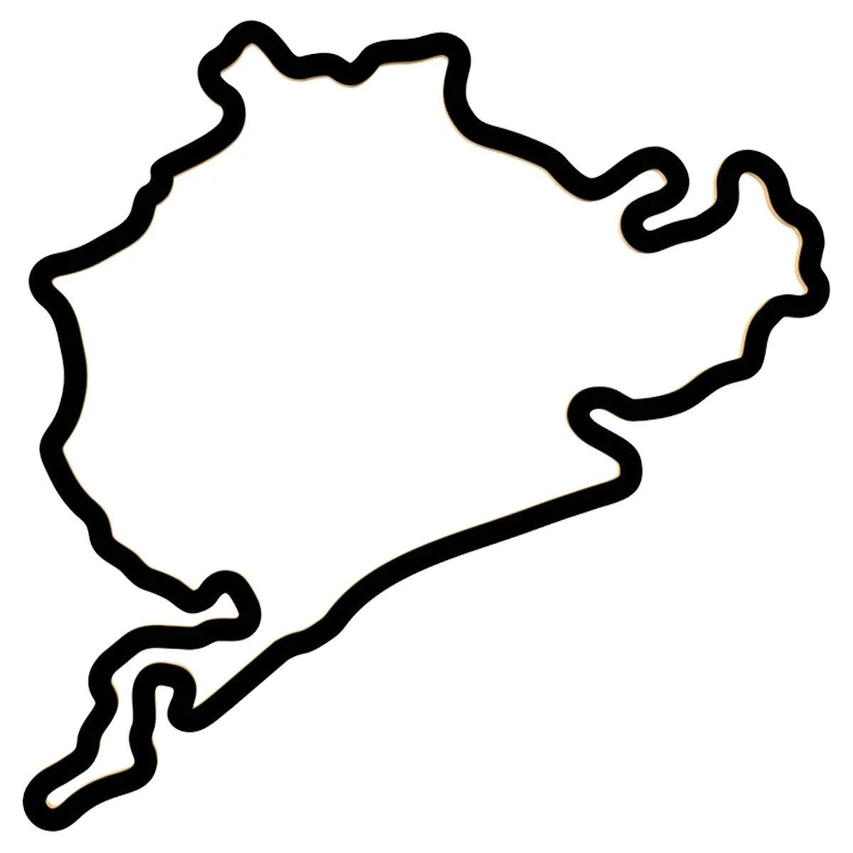 ESR DECORATIVE TRACK - NURBURGRING / GERMANY - 1147-  DRIVEN - 1