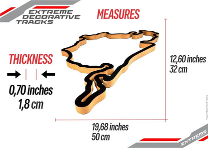 ESR DECORATIVE TRACK - NURBURGRING / GERMANY - 1147-  DRIVEN - 2