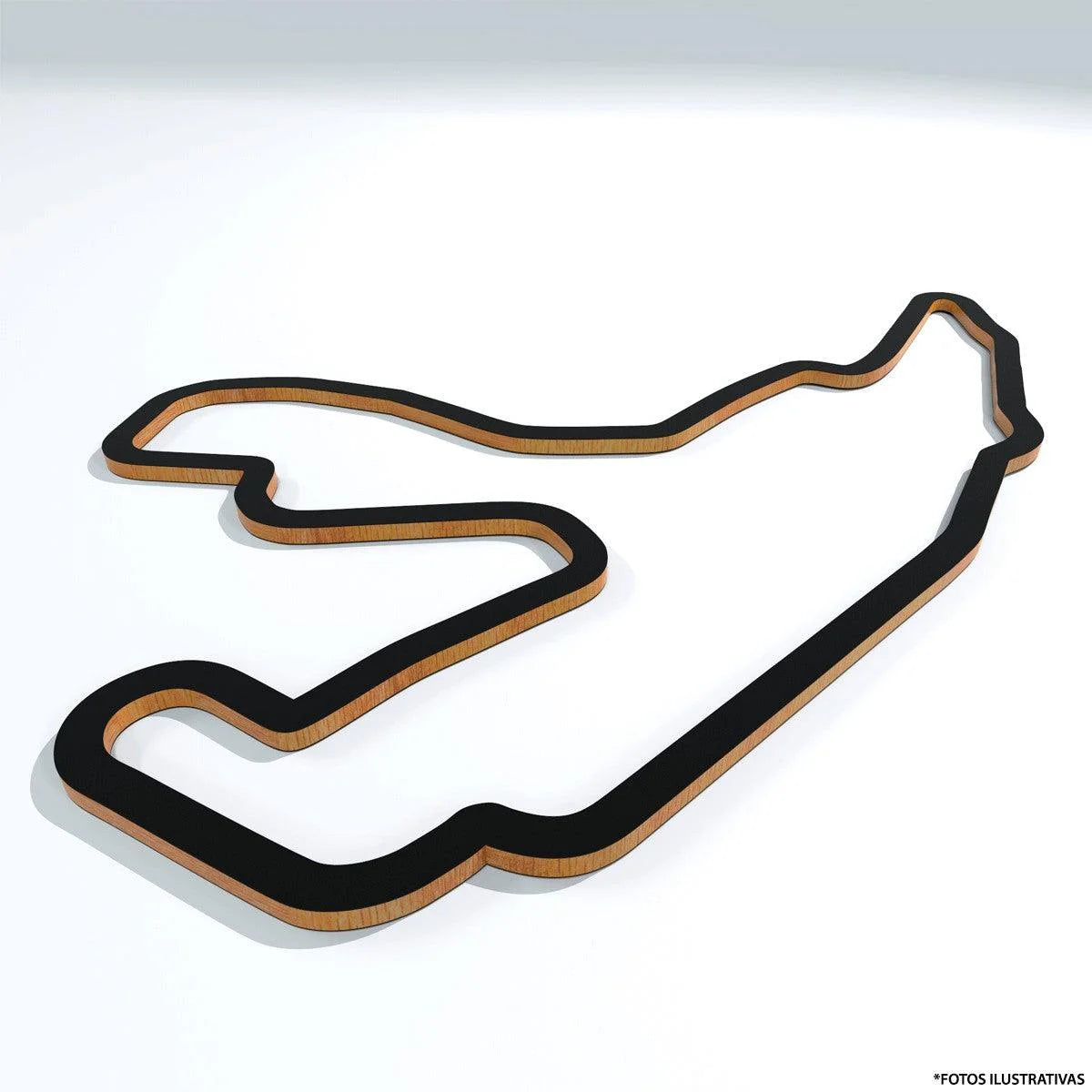 ESR DECORATIVE TRACK - SPA-FRANCORCHAMPS / BELGIUM - 2054-  DRIVEN - 4