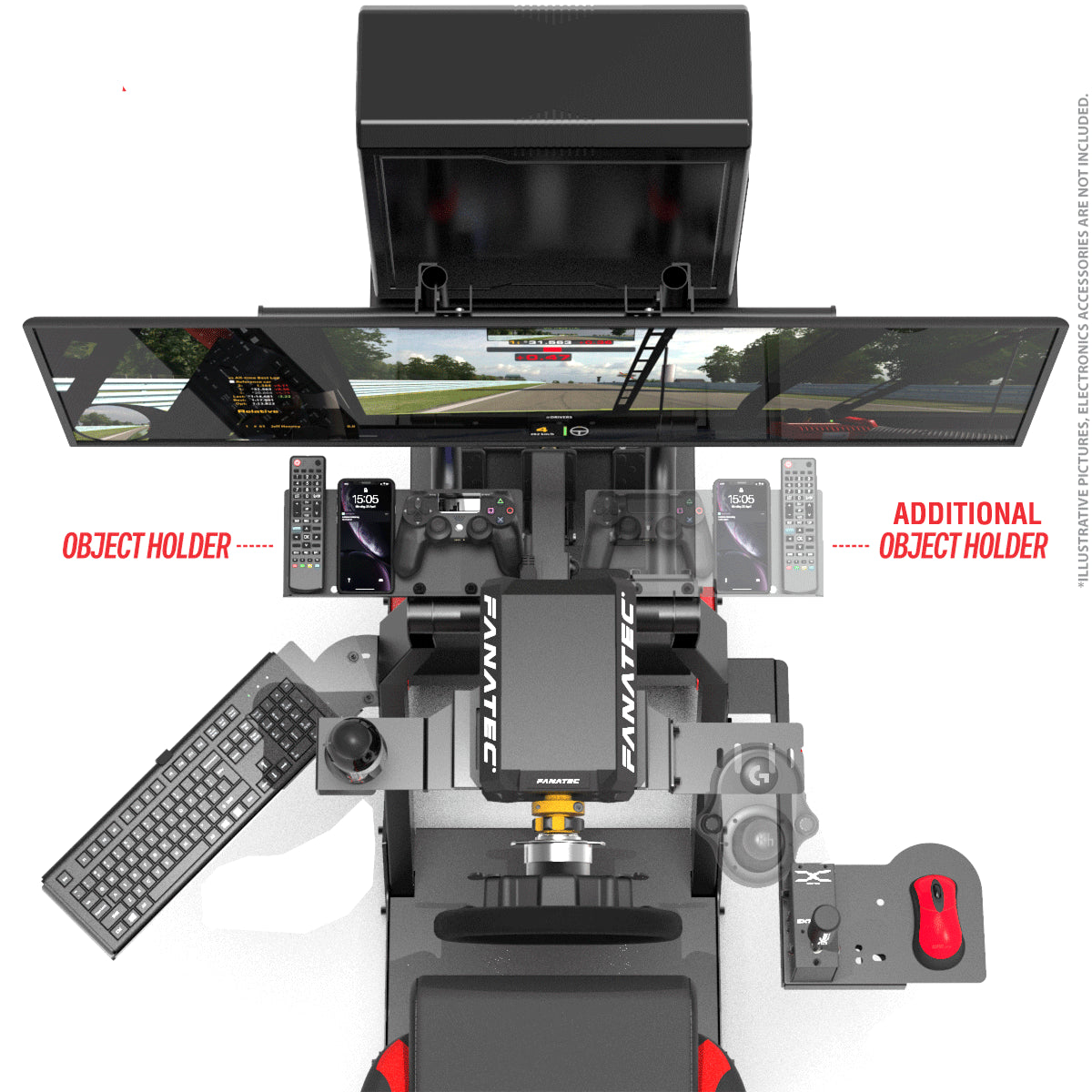 EXTRA OBJECT HOLDER FOR VIRTUAL EXPERIENCE 3.0 / P1 3.0 / CHASSIS 3.0 / XT PREMIUM 3.0 - 1565-  DRIVEN - 2