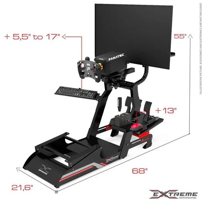 EXTREME SIM RACING CHASSIS 3.0 - FULL OF ACCESSORIES - 2517-  DRIVEN - 6