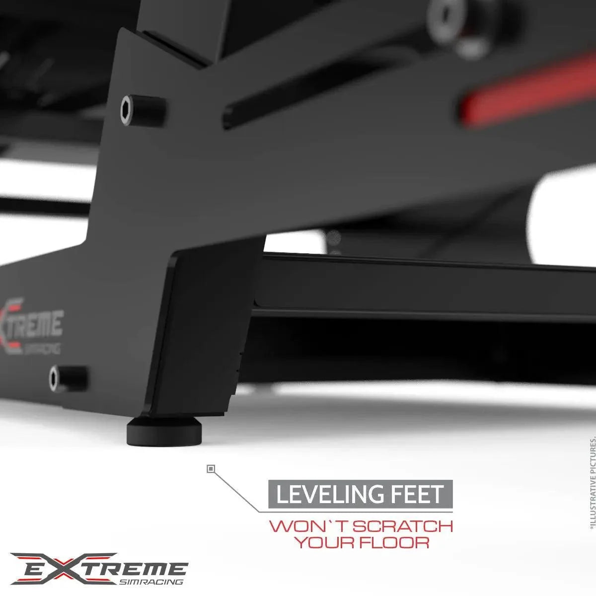 EXTREME SIM RACING CHASSIS 3.0 - FULL OF ACCESSORIES - 2517-  DRIVEN - 7