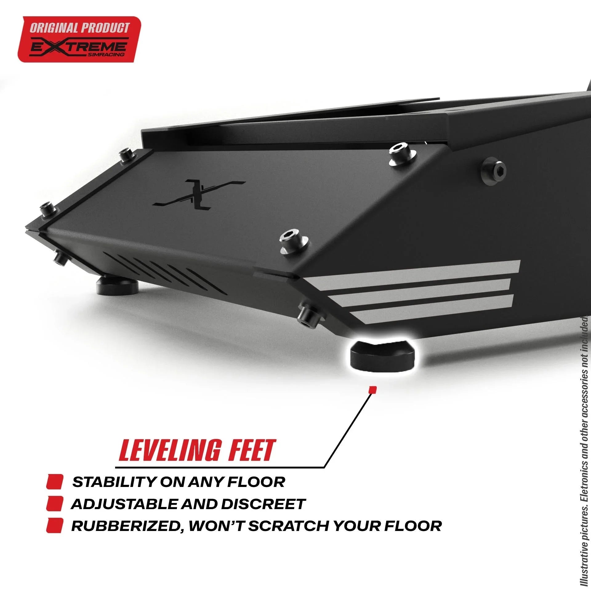 EXTREME SIMRACING CHASSIS 4.0 - 2017172580007F-2017172580007H-2017273590005F-2017273590005H-  DRIVEN - 8