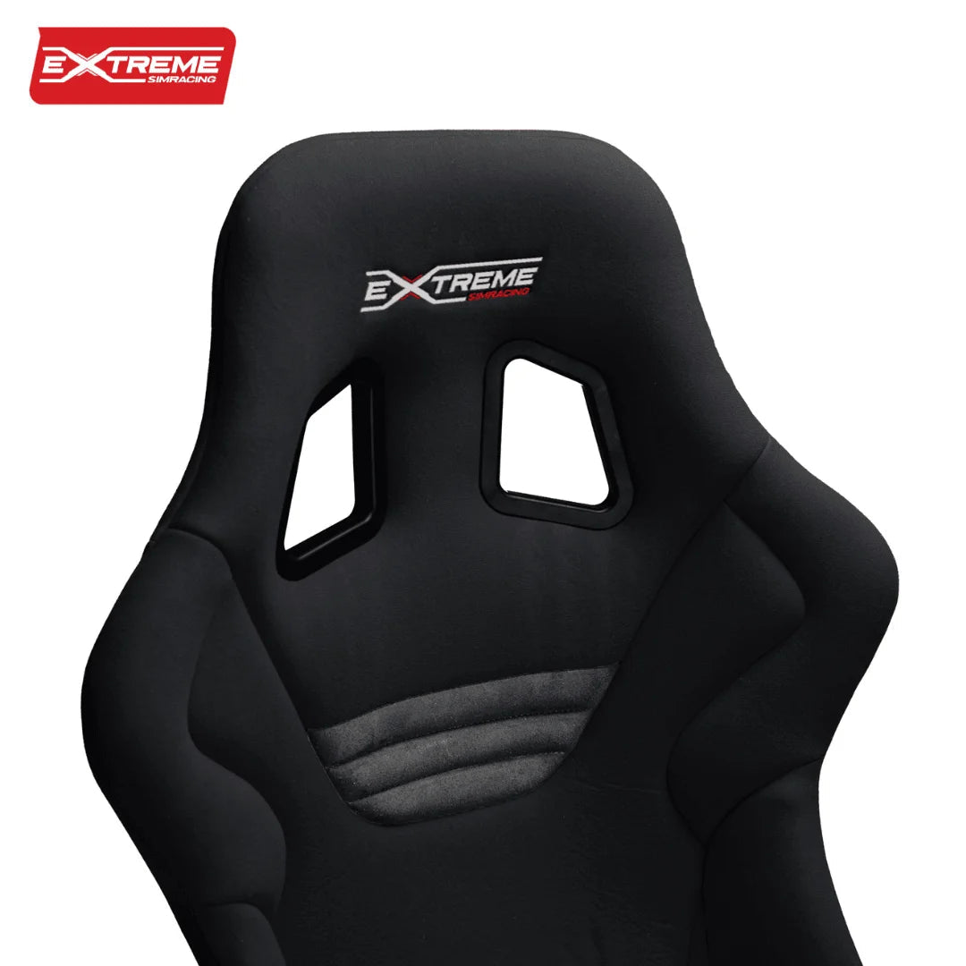 EXTREME SIMRACING XL SEAT - XL-BLACK-XL-RED-  DRIVEN - 4