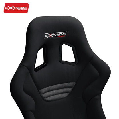 EXTREME SIMRACING XL SEAT - XL-BLACK-XL-RED-  DRIVEN - 4