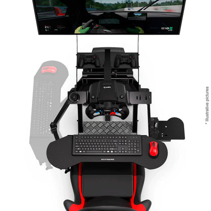 EXTREME WORKSTATION ARTICULATED KEYBOARD FOR VIRTUAL EXPERIENCE 3.0 / P1 3.0 / CHASSIS 3.0 / XT PREMIUM 3.0 - 159-  DRIVEN - 5