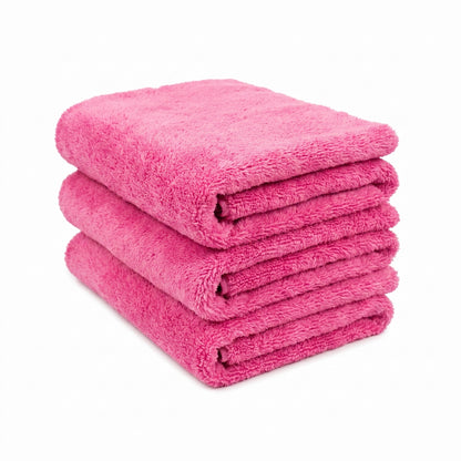 WASH&WHIPS Edgeless Microfiber Coral Fleece with Ultrasonic Edge - MFH097-MFH097-6pk-MFH097-12pk-  DRIVEN - 1