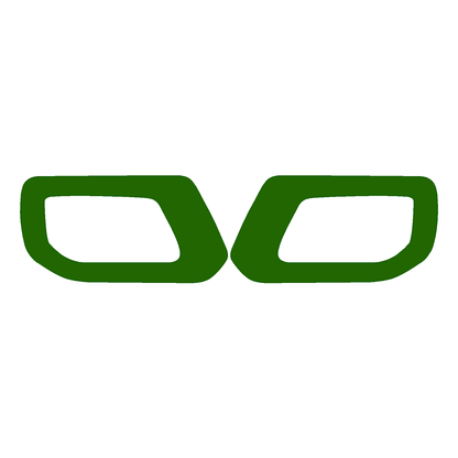 Solid Color Interior Door Handle Overlays (Printed Series) - 2021+ Bronco - 21BRNINTHANDLE-MB-21BRNINTHANDLE-GB-21BRNINTHANDLE-WHM-21BRNINTHANDLE-WHG-21BRNINTHANDLE-AMBM-  DRIVEN - 18