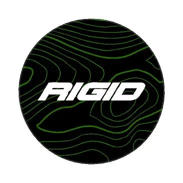 Rigid 360 Series 4" Light Cover Topo Overlays - Universal - RIGID3604-CG-RIGID3604-CODE-RIGID3604-COOL-RIGID3604-RACE-RIGID3604-VB-  DRIVEN - 19