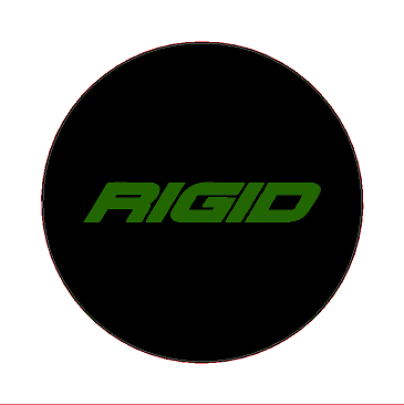 Rigid 360 Series 4" Light Cover Overlays - Universal - RIGID3604S-RR-RIGID3604S-CAC-RIGID3604S-CG-RIGID3604S-CODE-RIGID3604S-DS-  DRIVEN - 4