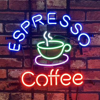 Espresso Coffee Neon Light Sign - MEXC045-  DRIVEN - 1