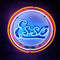 Vintage Style Esso Logo Neon Signs Light