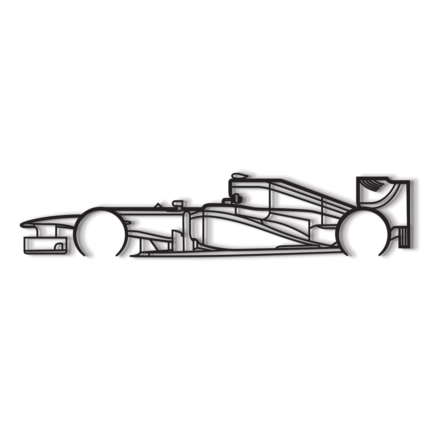 2012 RB8 Detailed Metal Car Wall Art - MT0477 - MT0477B49L-MT0477B69L-MT0477B80L-MT0477B99L-MT0477B120L-  DRIVEN - 10