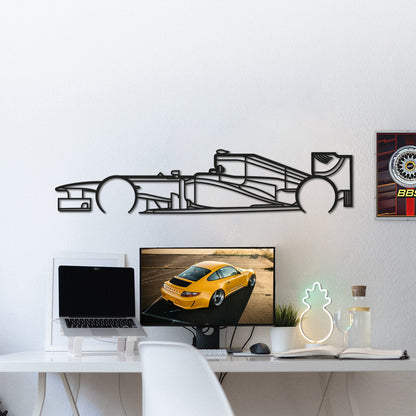 2012 RB8 Detailed Metal Car Wall Art - MT0477 - MT0477B49L-MT0477B69L-MT0477B80L-MT0477B99L-MT0477B120L-  DRIVEN - 4