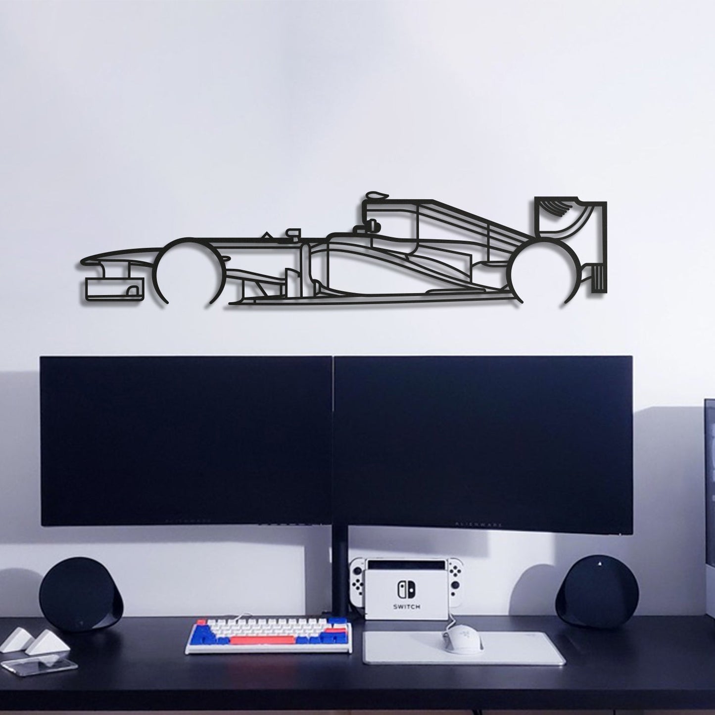 2012 RB8 Detailed Metal Car Wall Art - MT0477 - MT0477B49L-MT0477B69L-MT0477B80L-MT0477B99L-MT0477B120L-  DRIVEN - 7