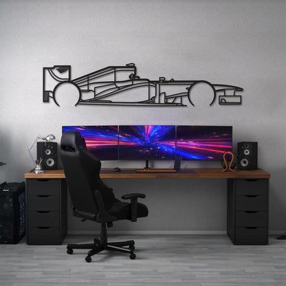 2012 RB8 Detailed Metal Car Wall Art - MT0477 - MT0477B49L-MT0477B69L-MT0477B80L-MT0477B99L-MT0477B120L-  DRIVEN - 8