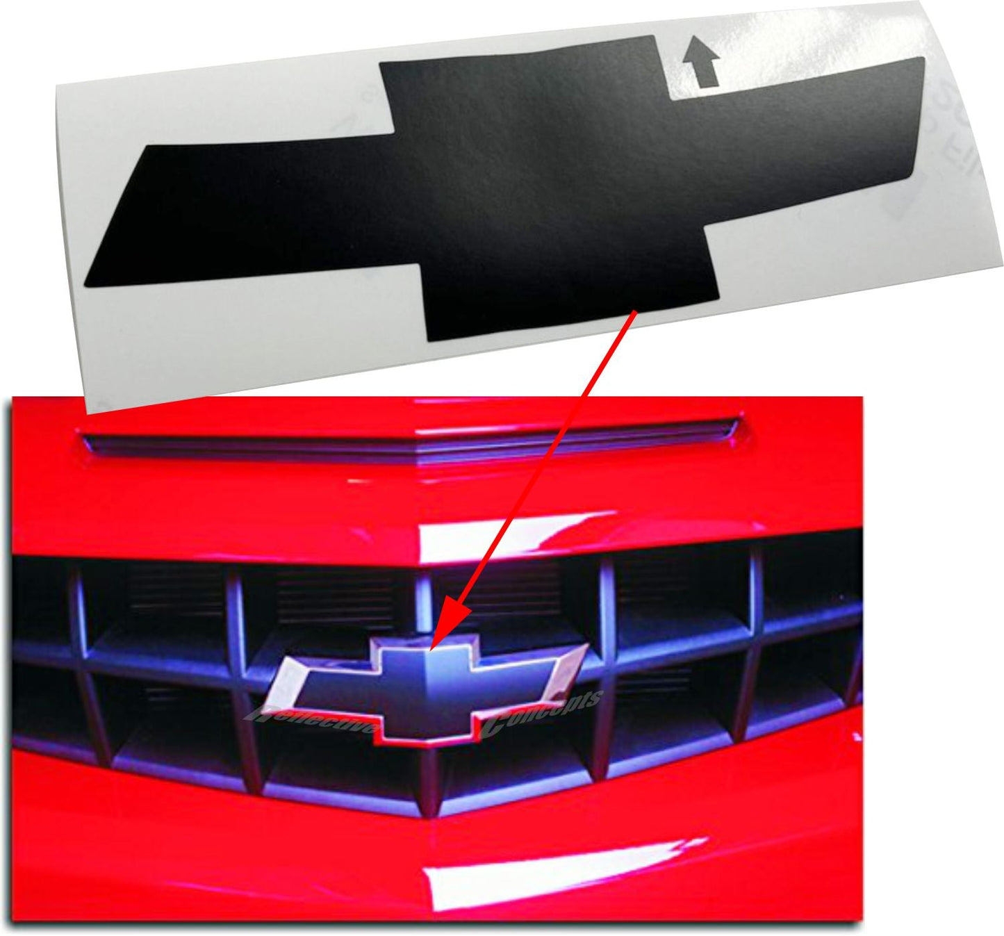 Front Bowtie Overlay Decal - 2010-2013 Camaro - 20102013Cam:Front-BTO-12-20102013Cam:Front-BTO-13-20102013Cam:Front-BTO-14-20102013Cam:Front-BTO-16-20102013Cam:Front-BTO-24-  DRIVEN - 9
