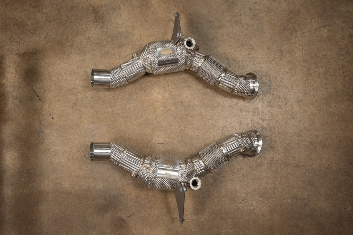Valvetronic Designs Ferrari F8 Downpipes