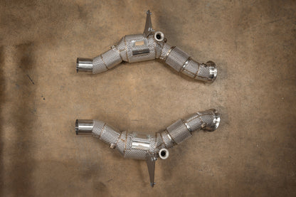 Valvetronic Designs Ferrari F8 Downpipes